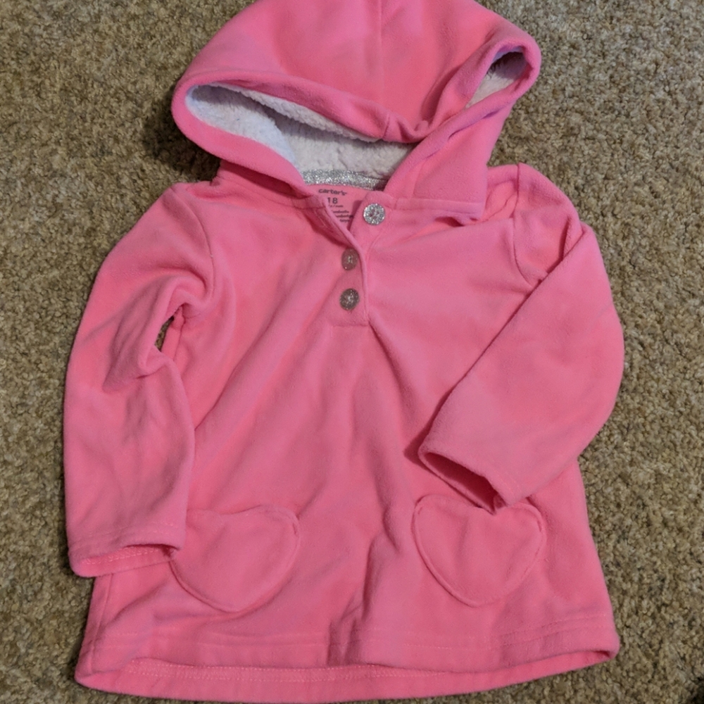 Fleece hoodie